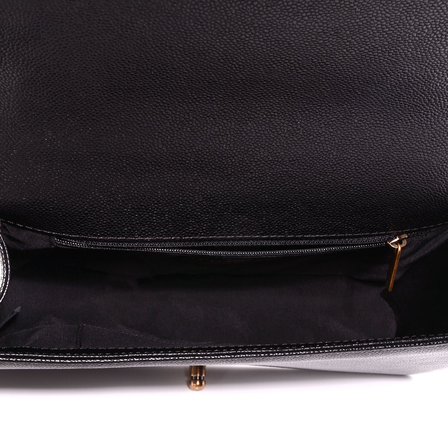 Caviar Medium Boy Flap Bag Black