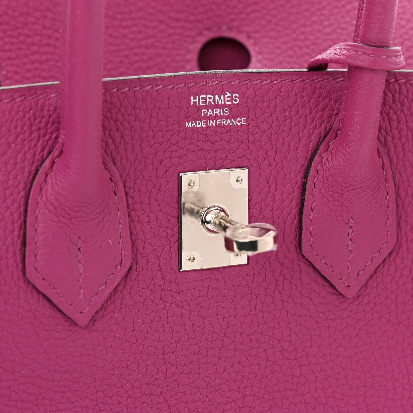 Togo Birkin 30 Rose Pourpre