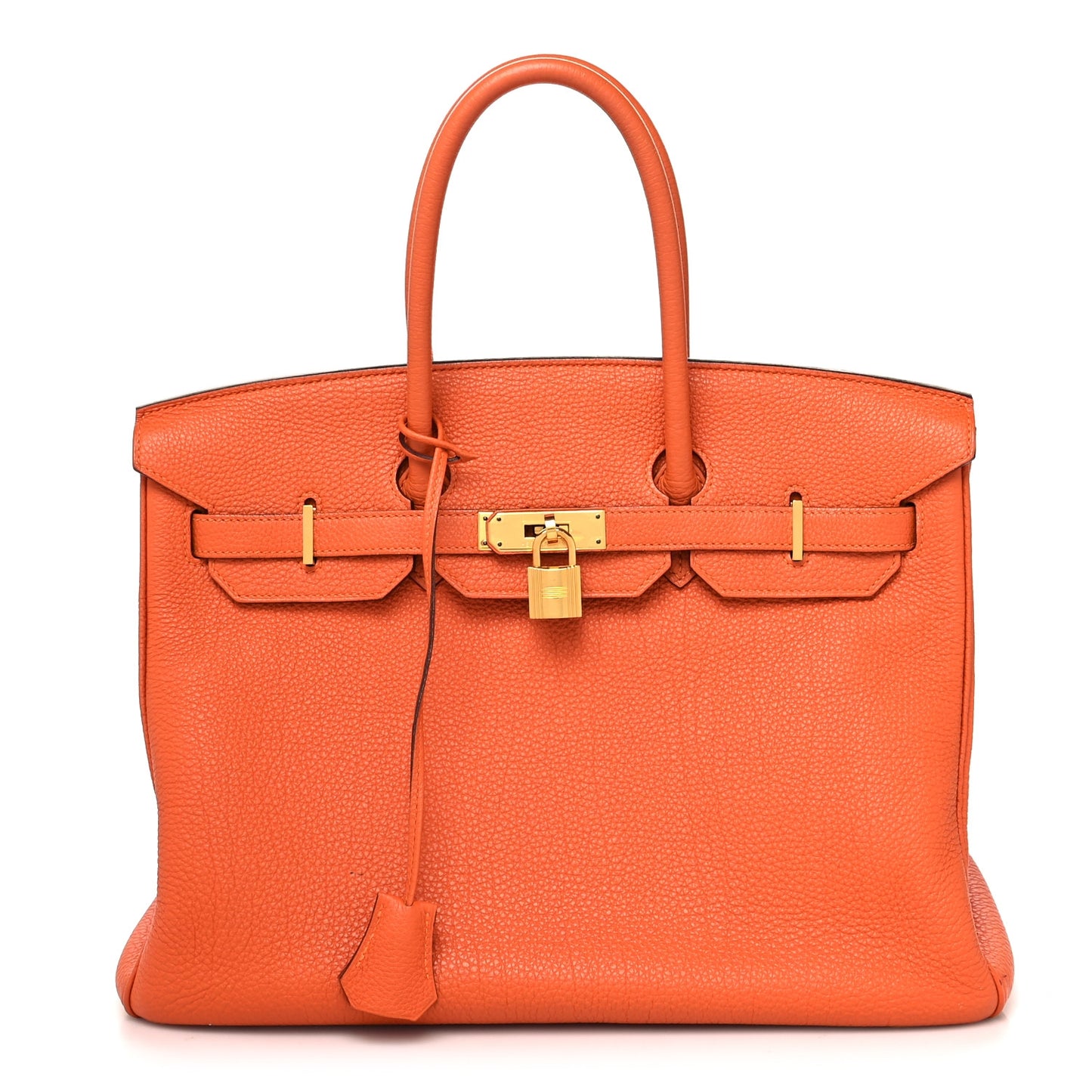 Togo Birkin 35 Orange