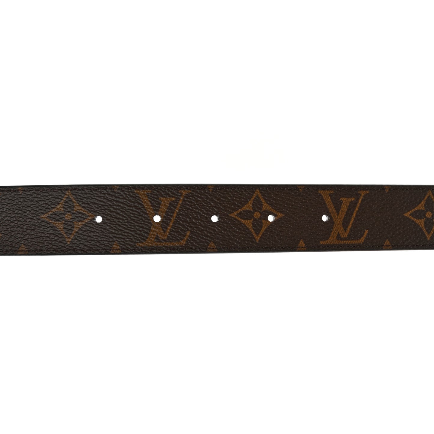 Calfskin Monogram 30mm LV Initiales Reversible Belt 90 36 Black