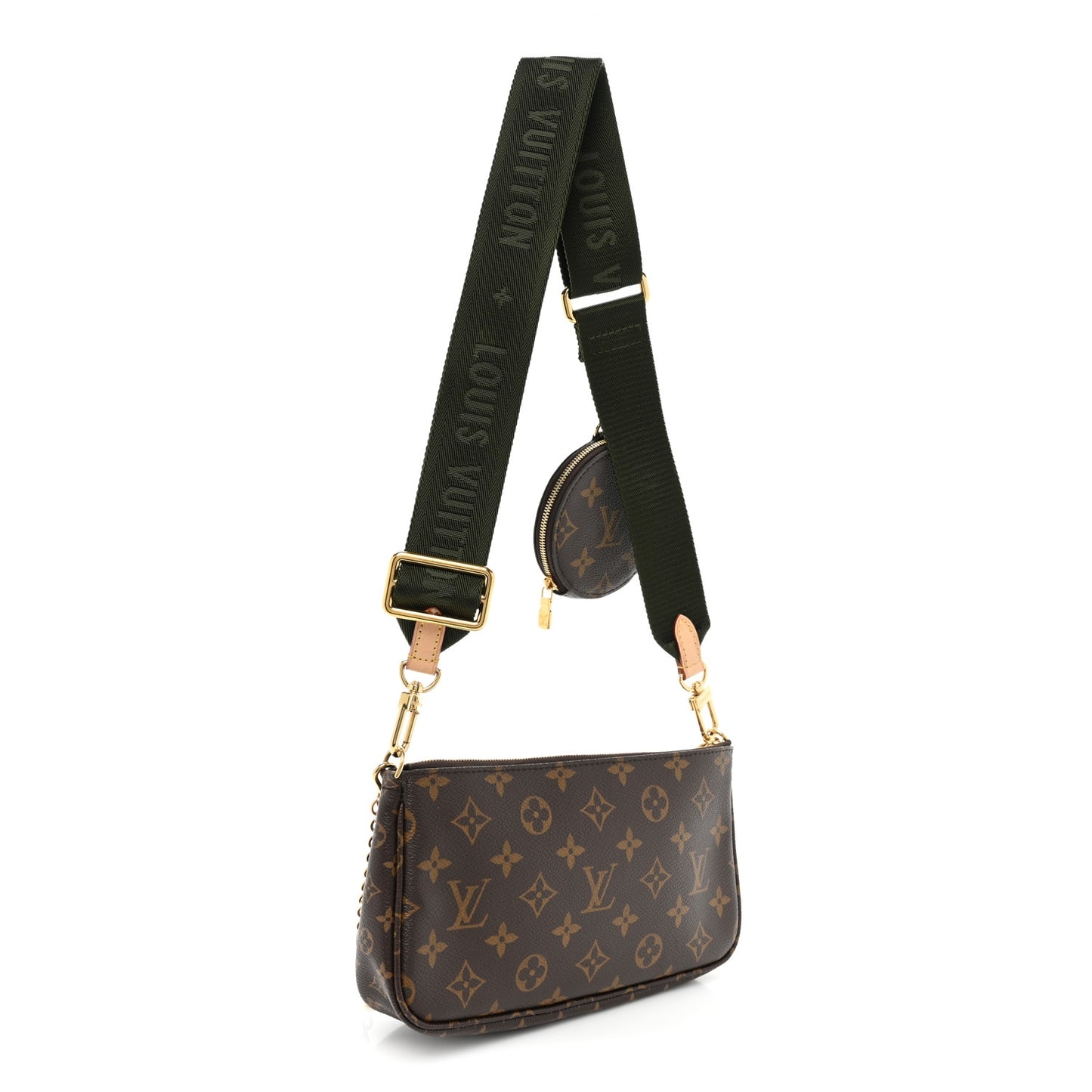 Monogram Multi Pochette Accessories Kaki