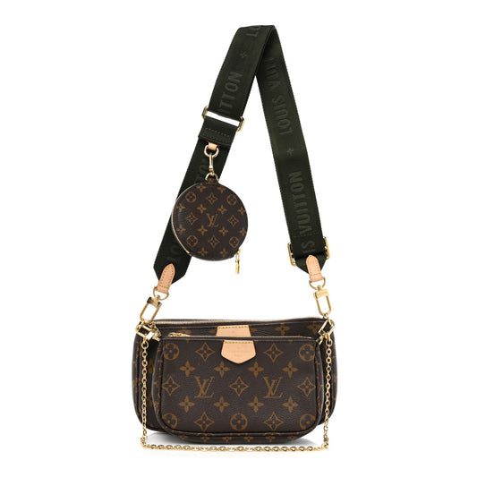 Monogram Multi Pochette Accessories Kaki