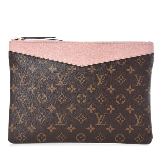 Monogram Daily Pouch Rose Poudre