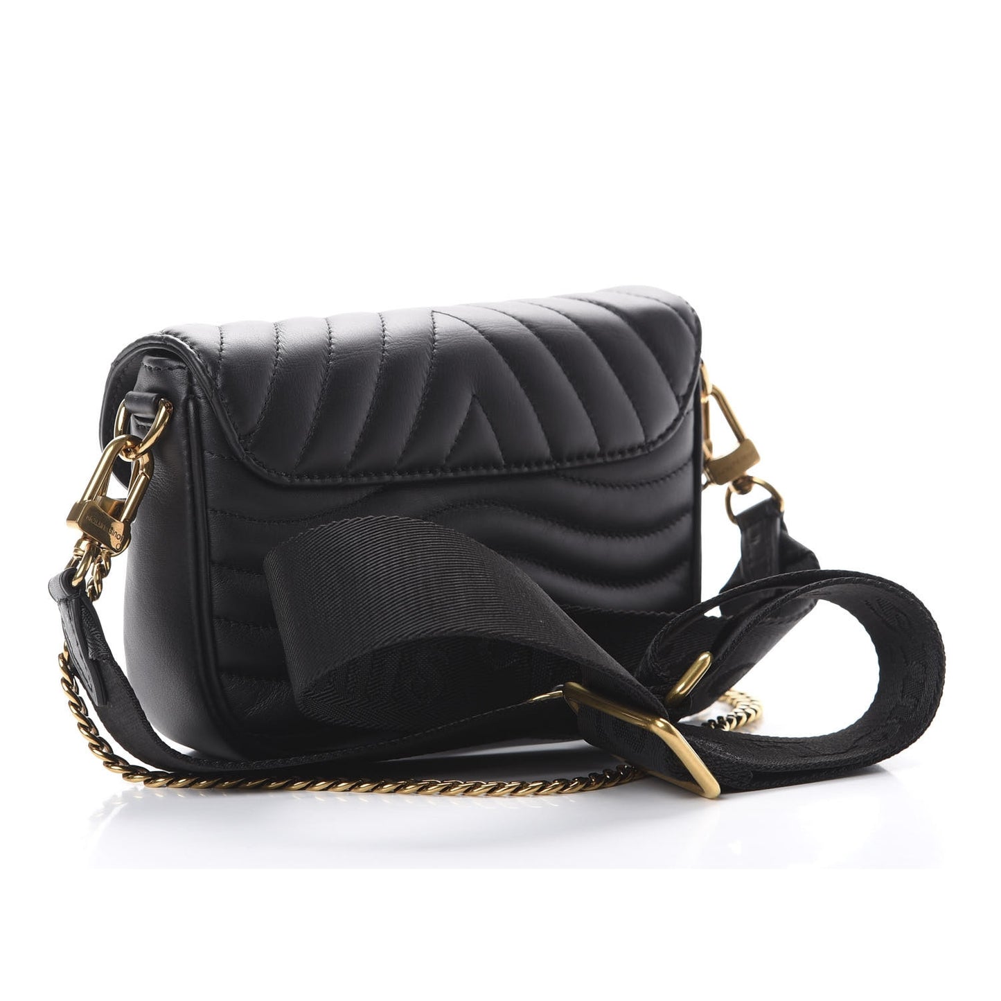 Calfskin New Wave Multi Pochette Black