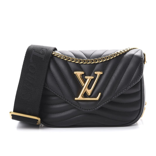 Calfskin New Wave Multi Pochette Black