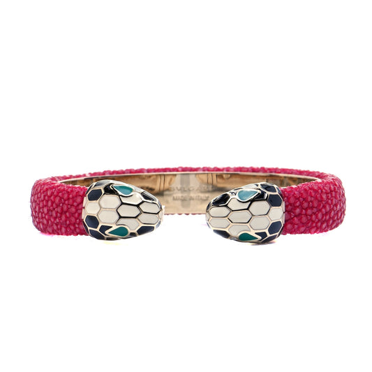 Galuchat Serpenti Forever Bracelet Pink