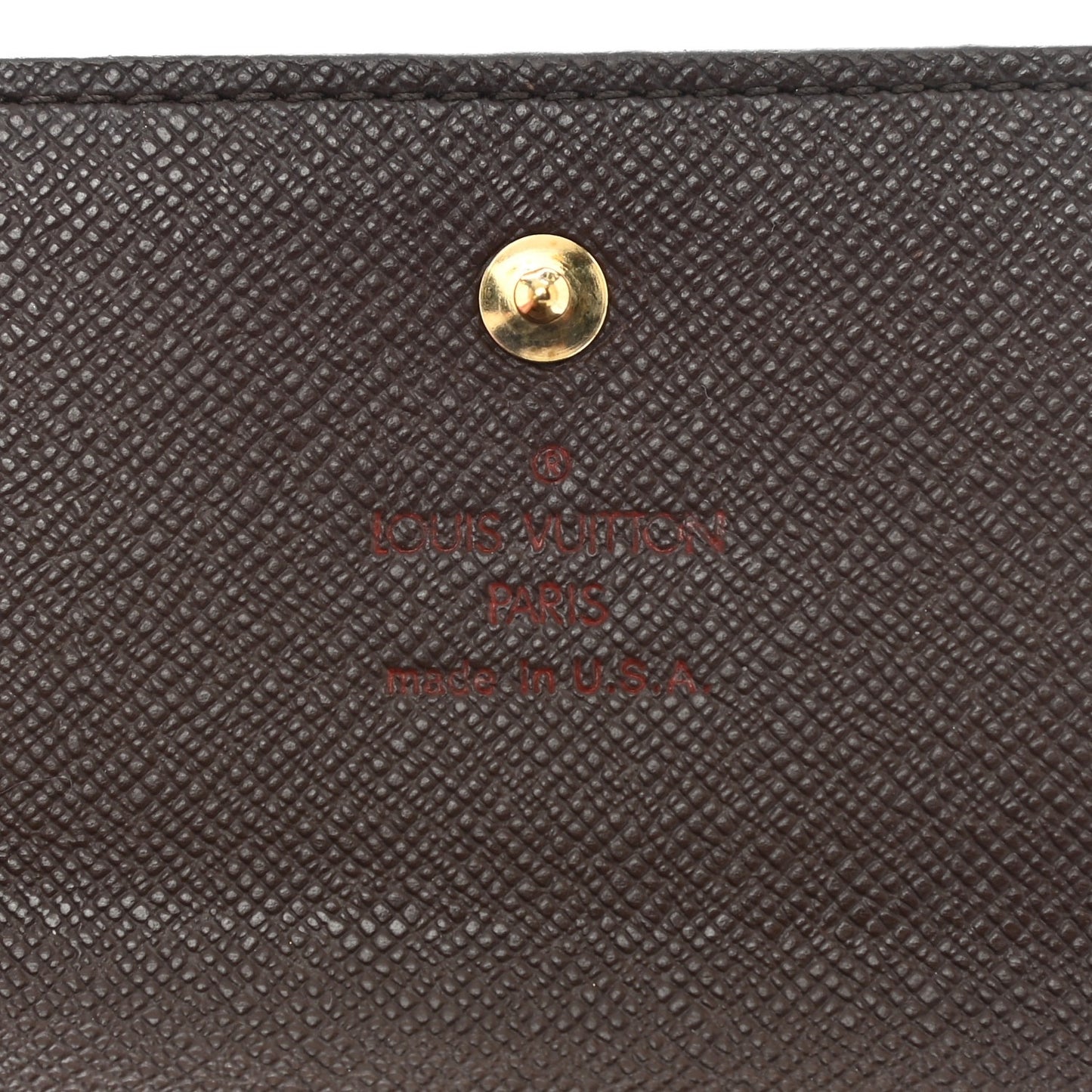 Damier Ebene Elise Wallet