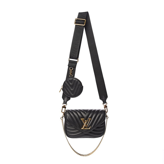 Calfskin New Wave Multi Pochette Black