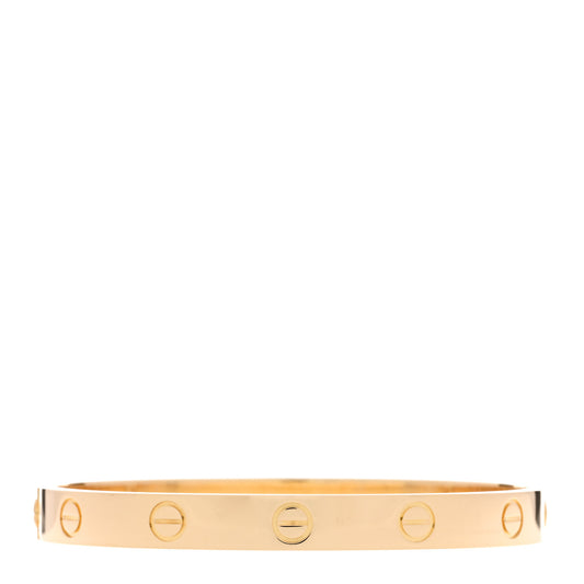 18K Yellow Gold LOVE Bracelet 16