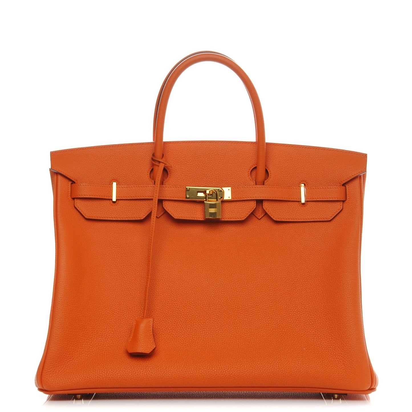 Togo Birkin 40 Orange