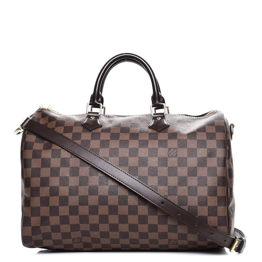 Damier Ebene Speedy Bandouliere 35