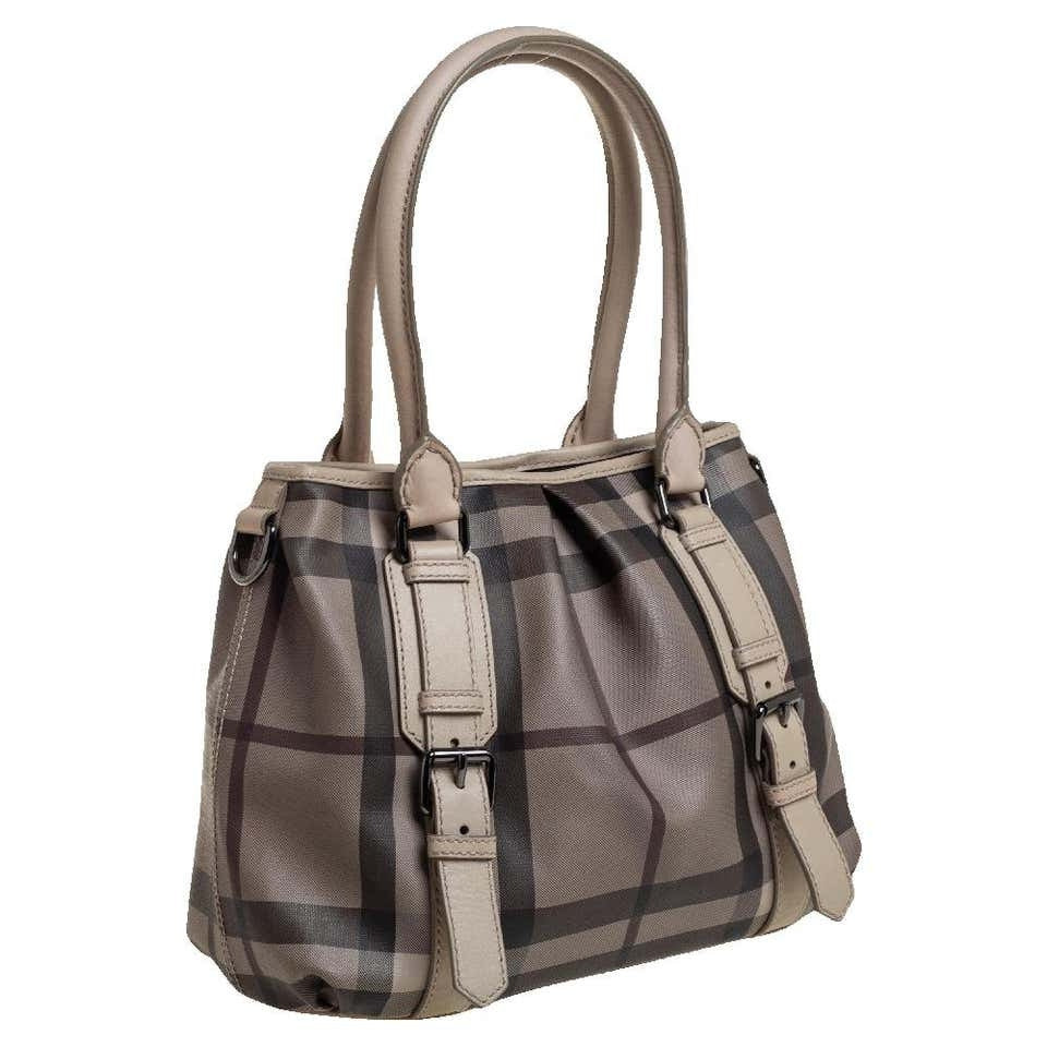 Smoked Check Small Northfield Tote Trench