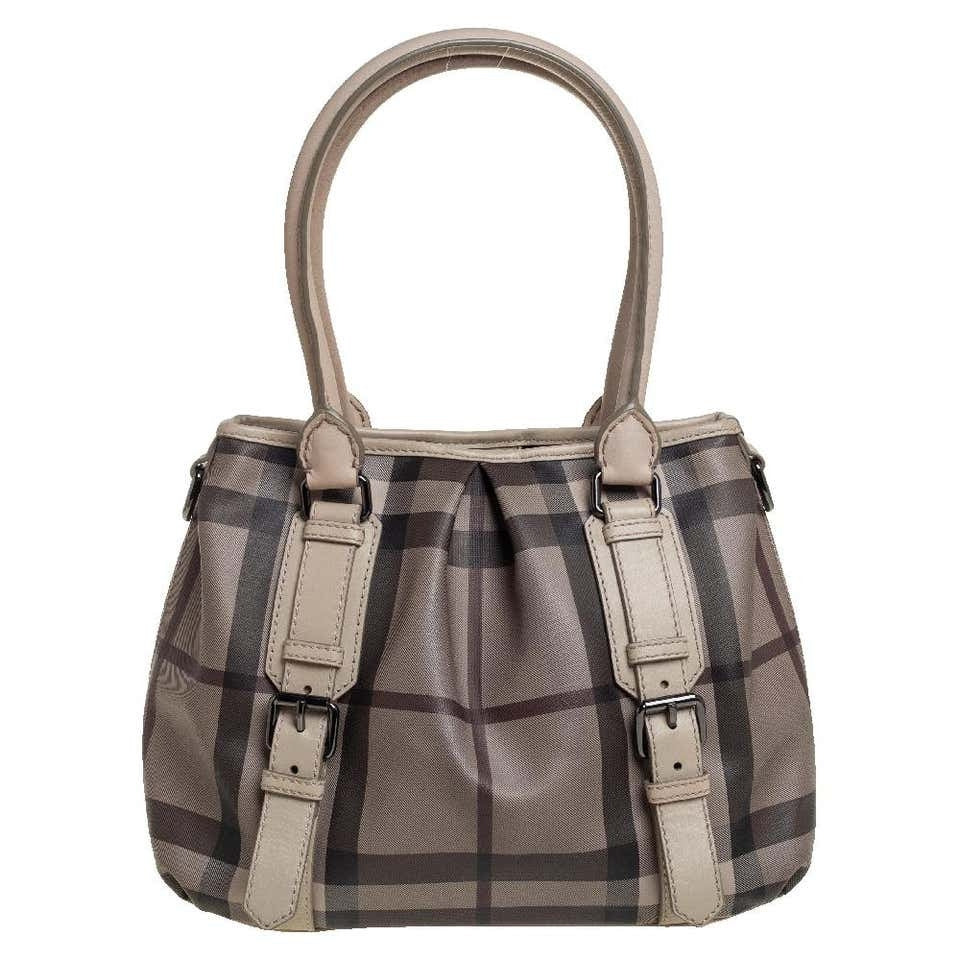 Smoked Check Small Northfield Tote Trench