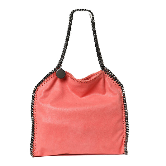 Shaggy Deer Small Falabella Tote Pink