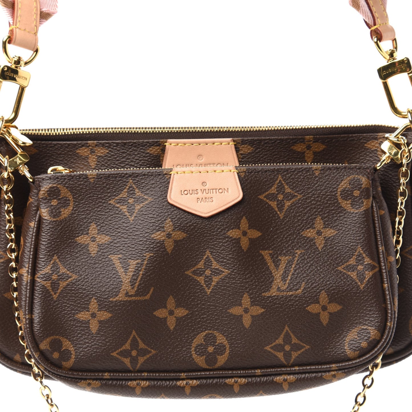 Monogram Multi Pochette Accessories Rose Clair