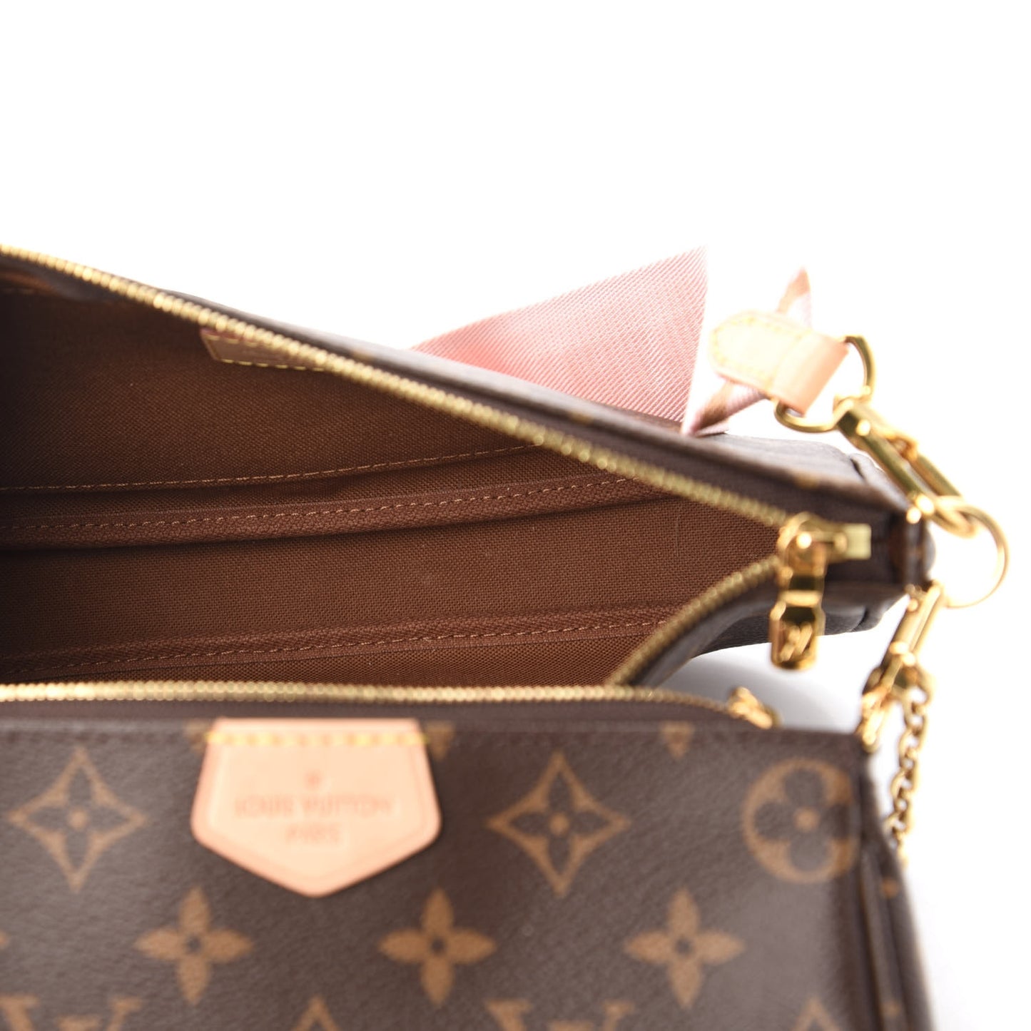 Monogram Multi Pochette Accessories Rose Clair