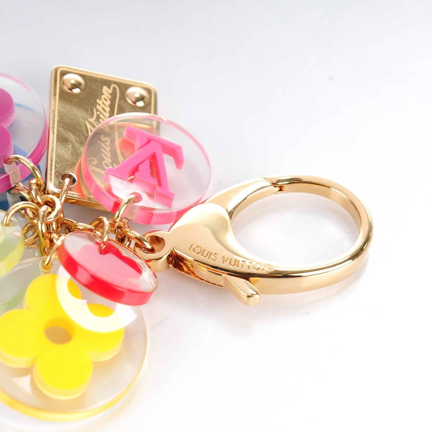 Resin Candy Fleurs Bag Charm Multicolor