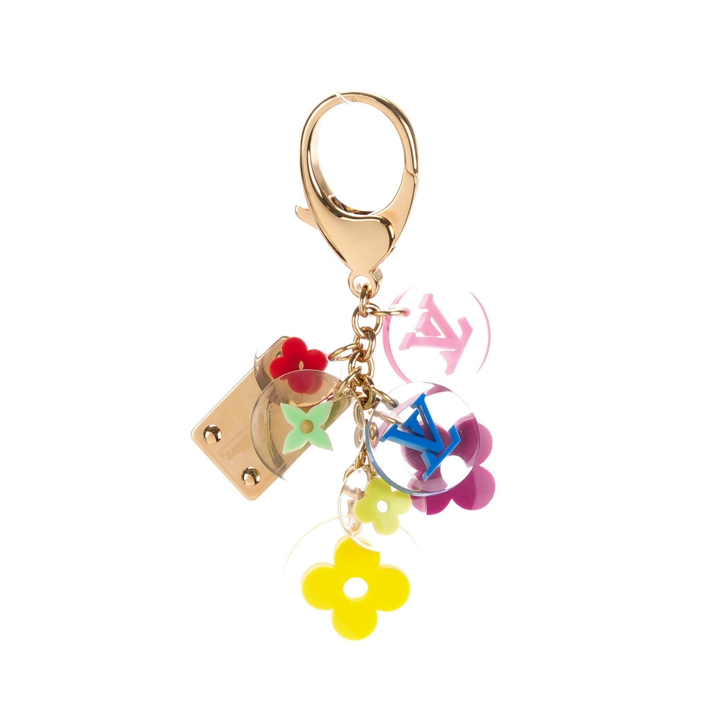 Resin Candy Fleurs Bag Charm Multicolor