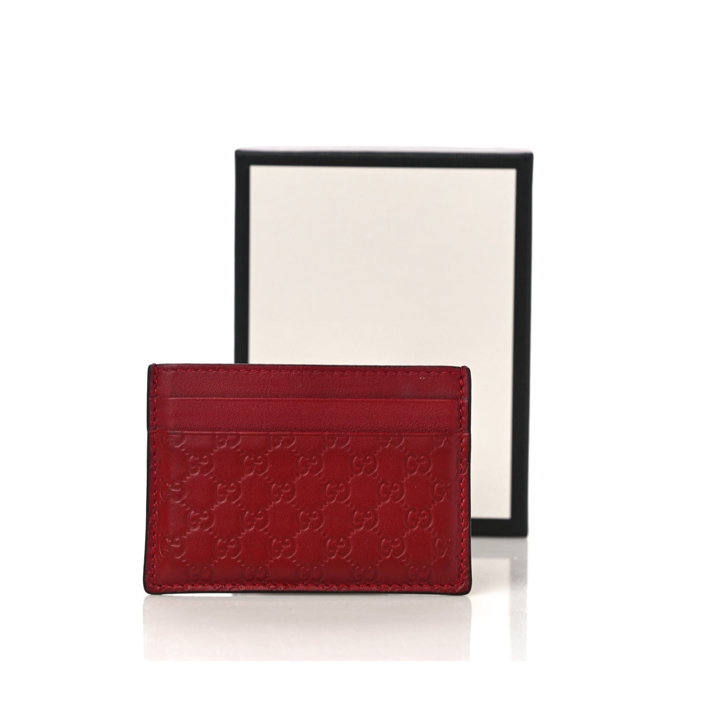 Microguccissima Card Holder Red