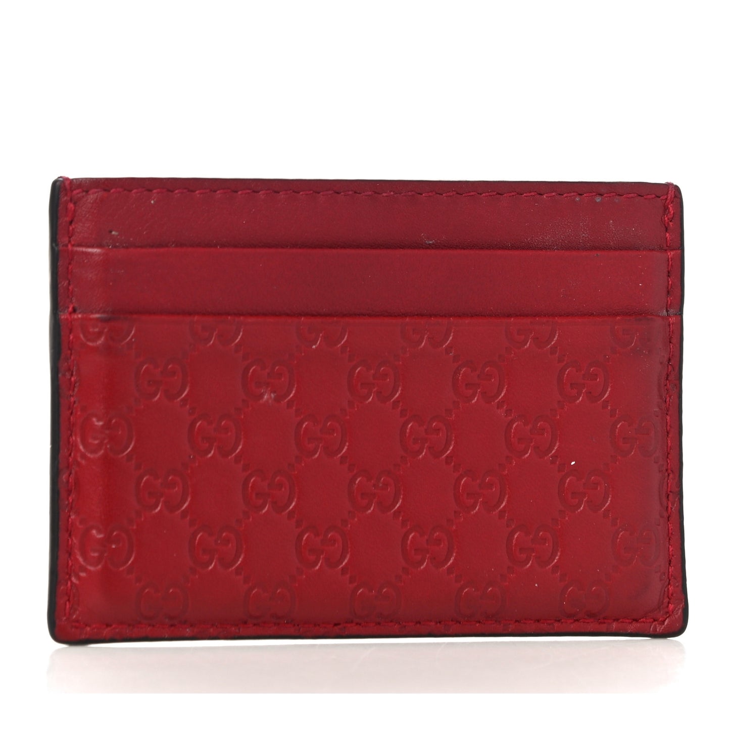 Microguccissima Card Holder Red