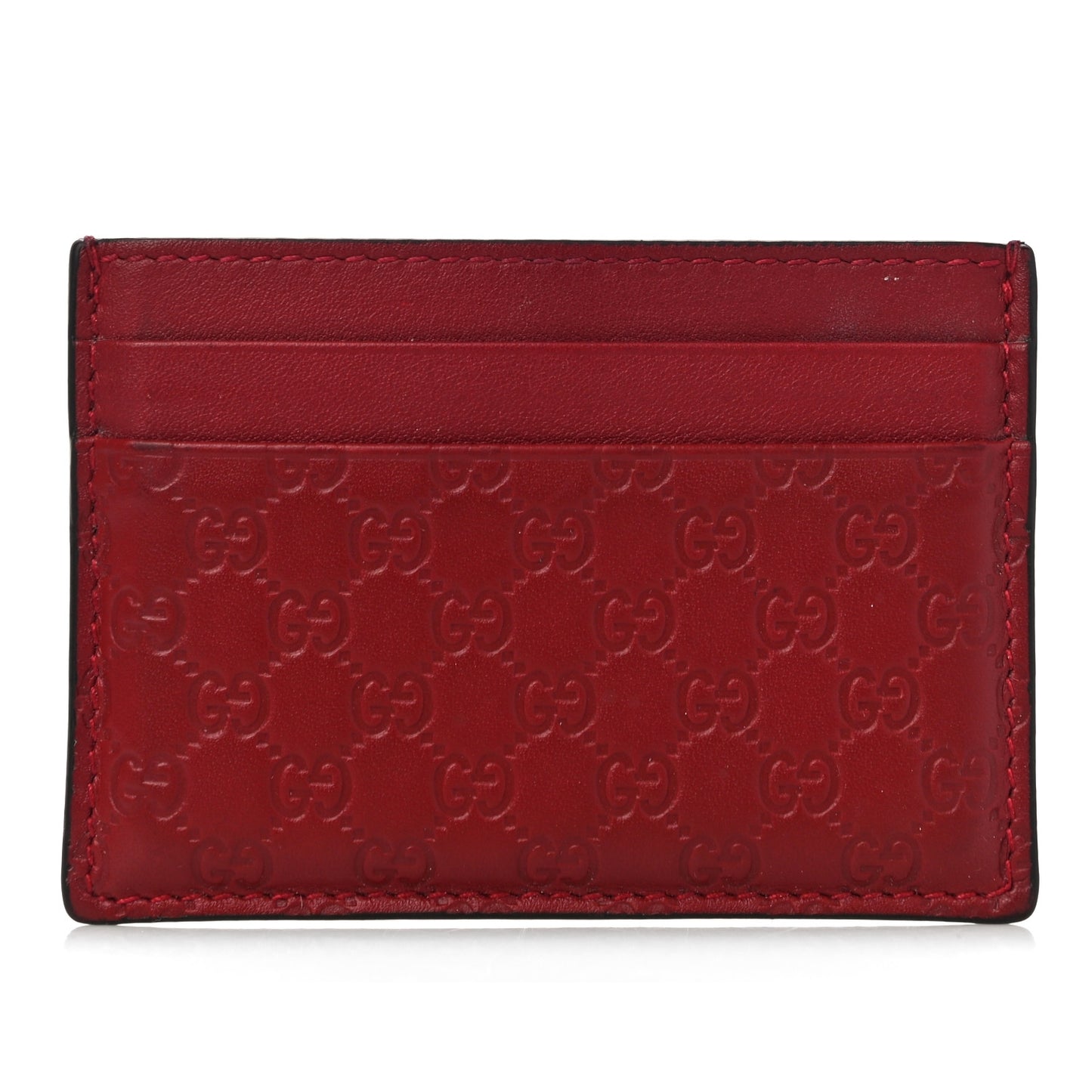 Microguccissima Card Holder Red