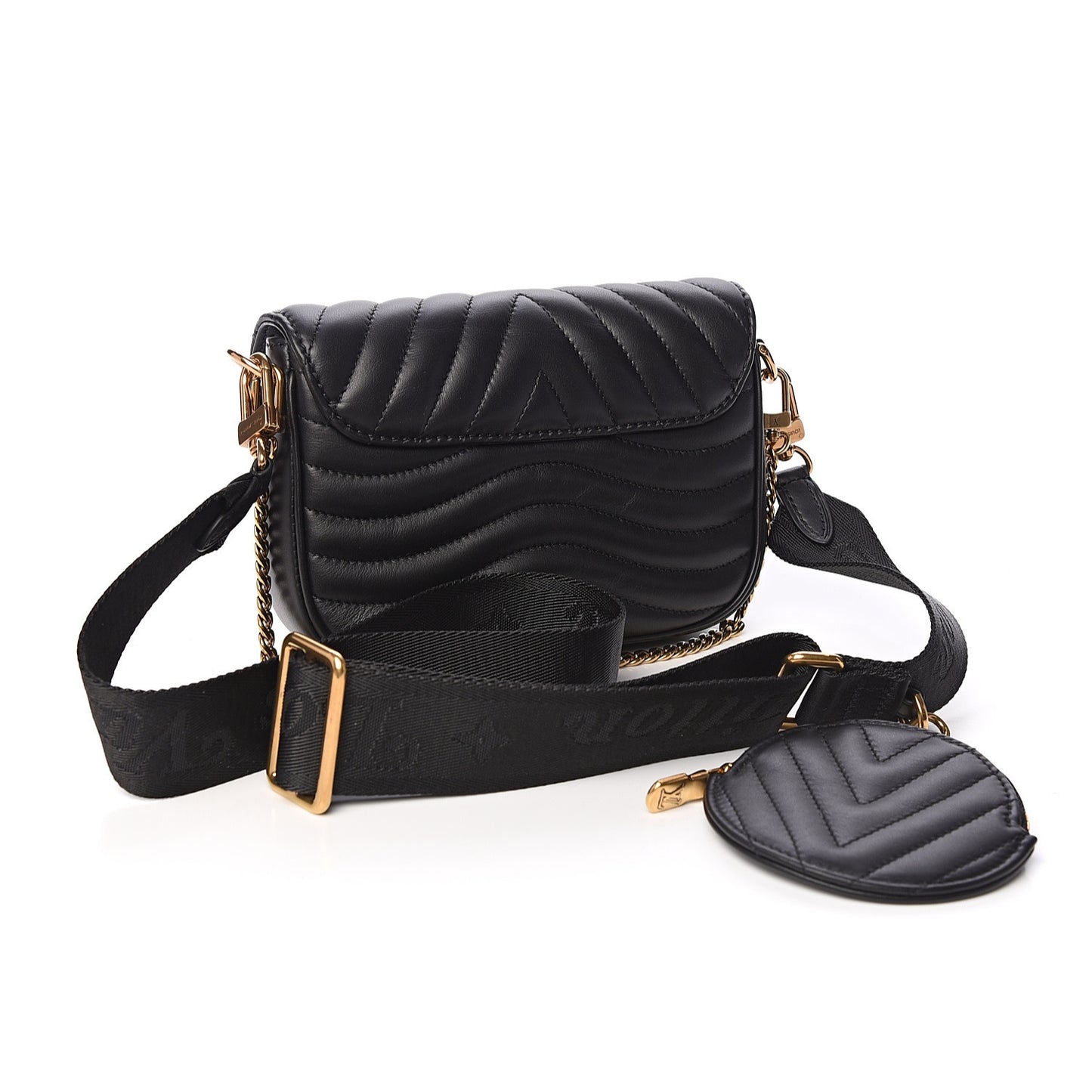 Calfskin New Wave Multi Pochette Black