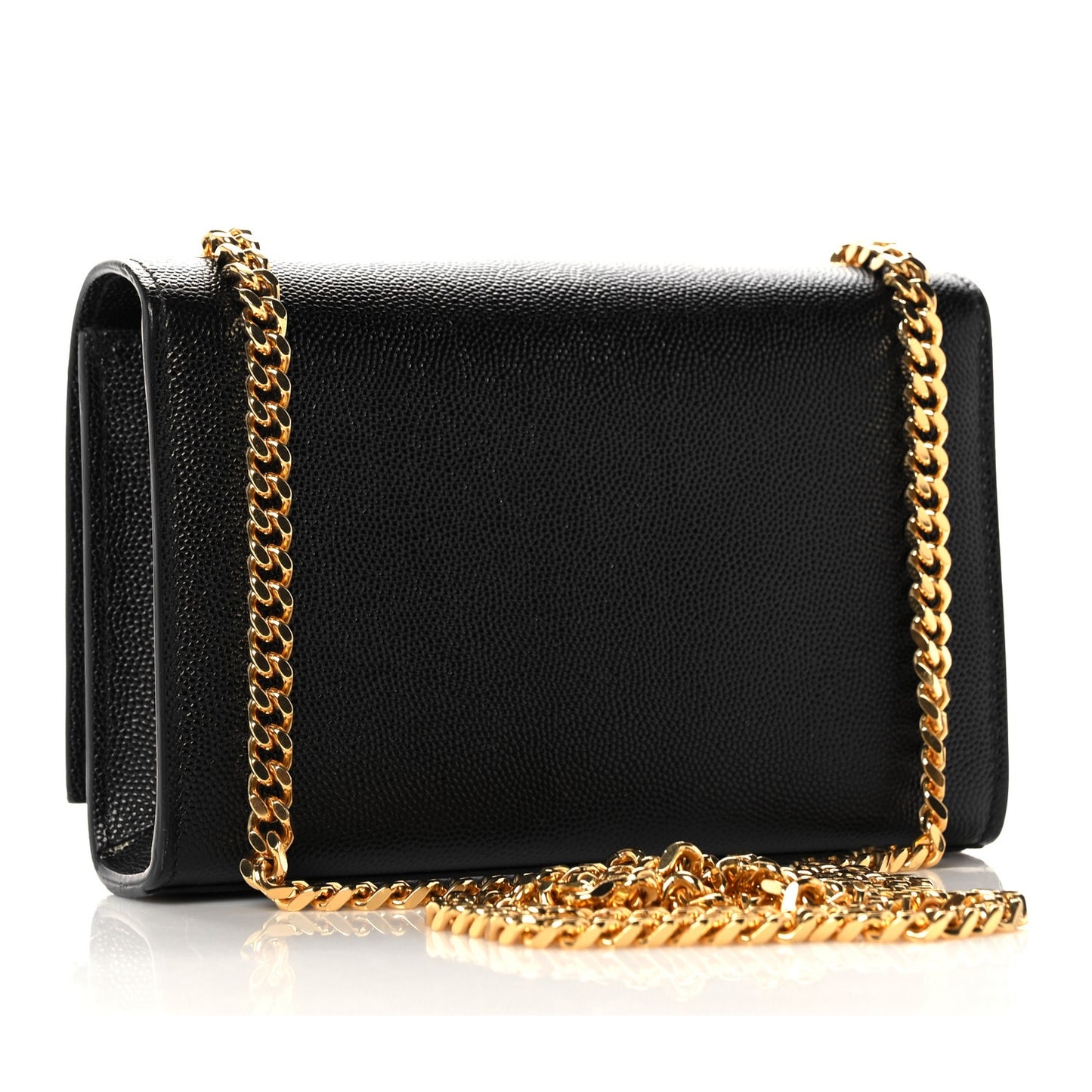 Grain De Poudre Small Monogram Kate Satchel Black