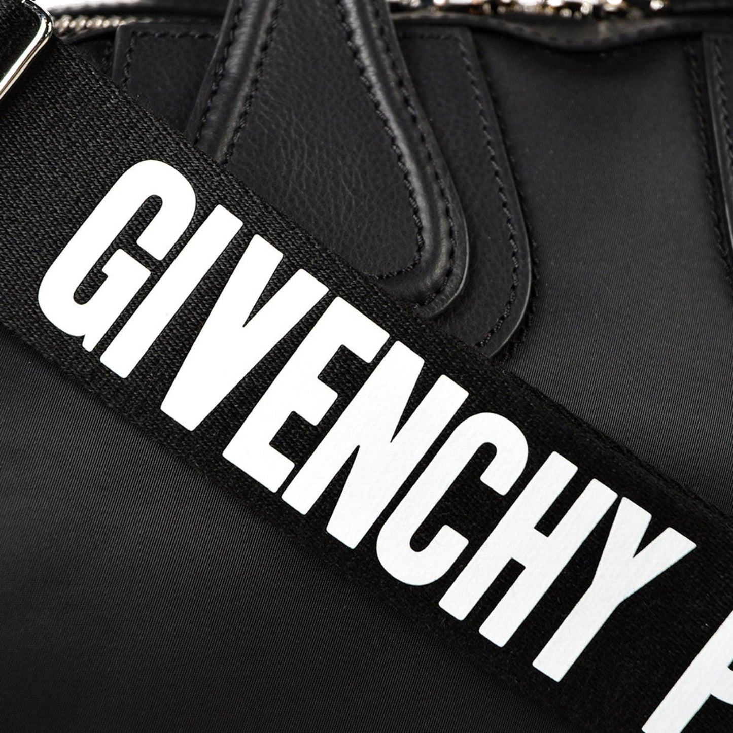 Givenchy Nightingale Small Model Handbag In Black Leather